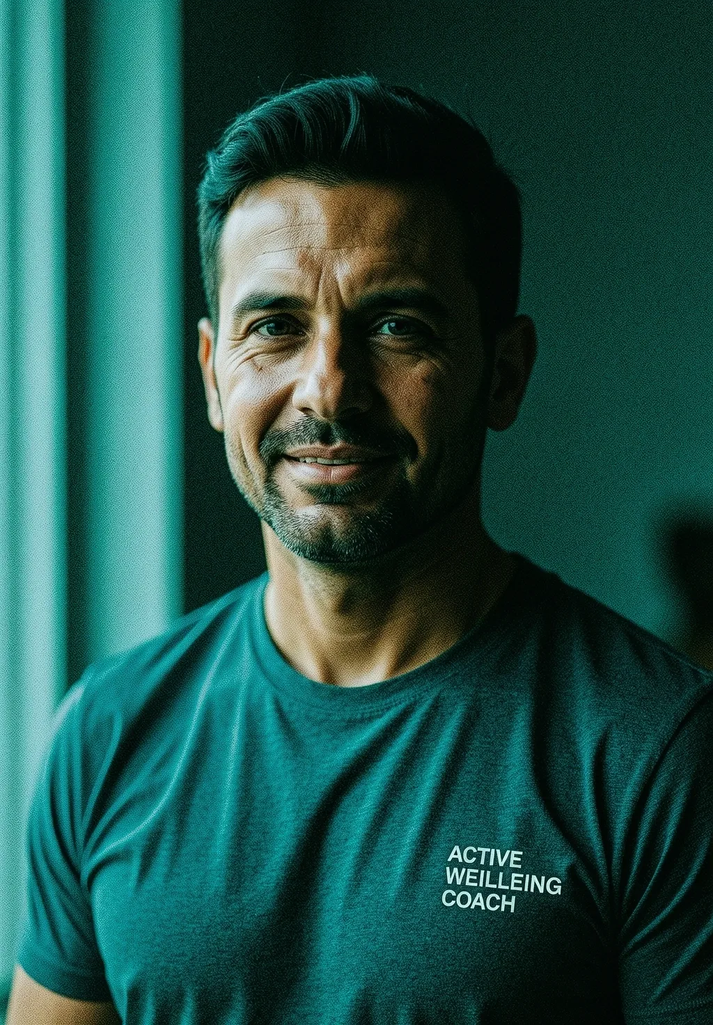 Portrait of the coach at Lighter Steps